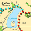 wandelkaart Kennemerduinen wandelkaart Kennemerduinen