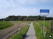 uitzicht op Valthe
