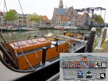 Maassluis, haven en Grote Kerk