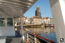 Deventer vanaf de veerboot
