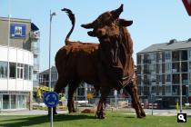 imposante stier