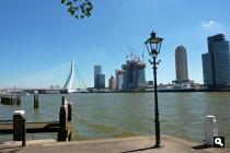 Nieuwe Maas en Erasmusbrug 