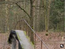 Bruggetje op Landgoed Klein Heidestein