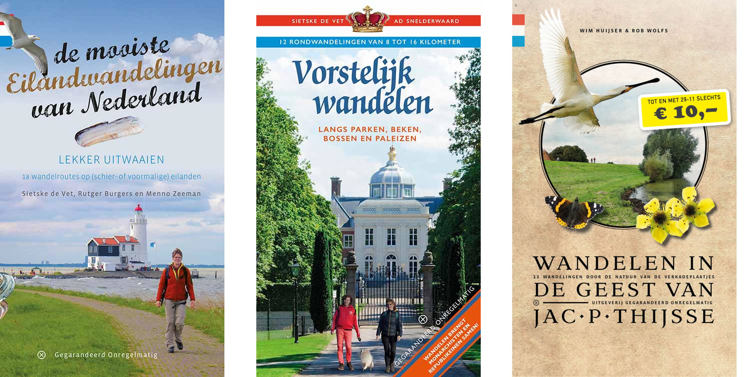 Welke wandelgids in de wandelschoen?