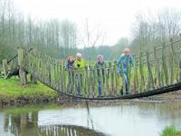 Wandelen tussen dorpen