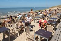 Zoek de verkoeling van het water