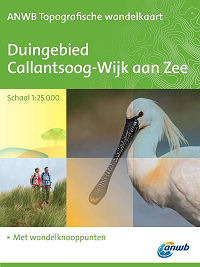Topografische wandelkaart Duingebied Callantsoog - Wijk aan Zee