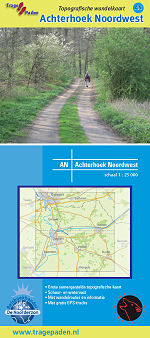 Topografische Wandelkaart Achterhoek Noordwest