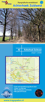 Topografische Wandelkaart Achterhoek Zuidwest