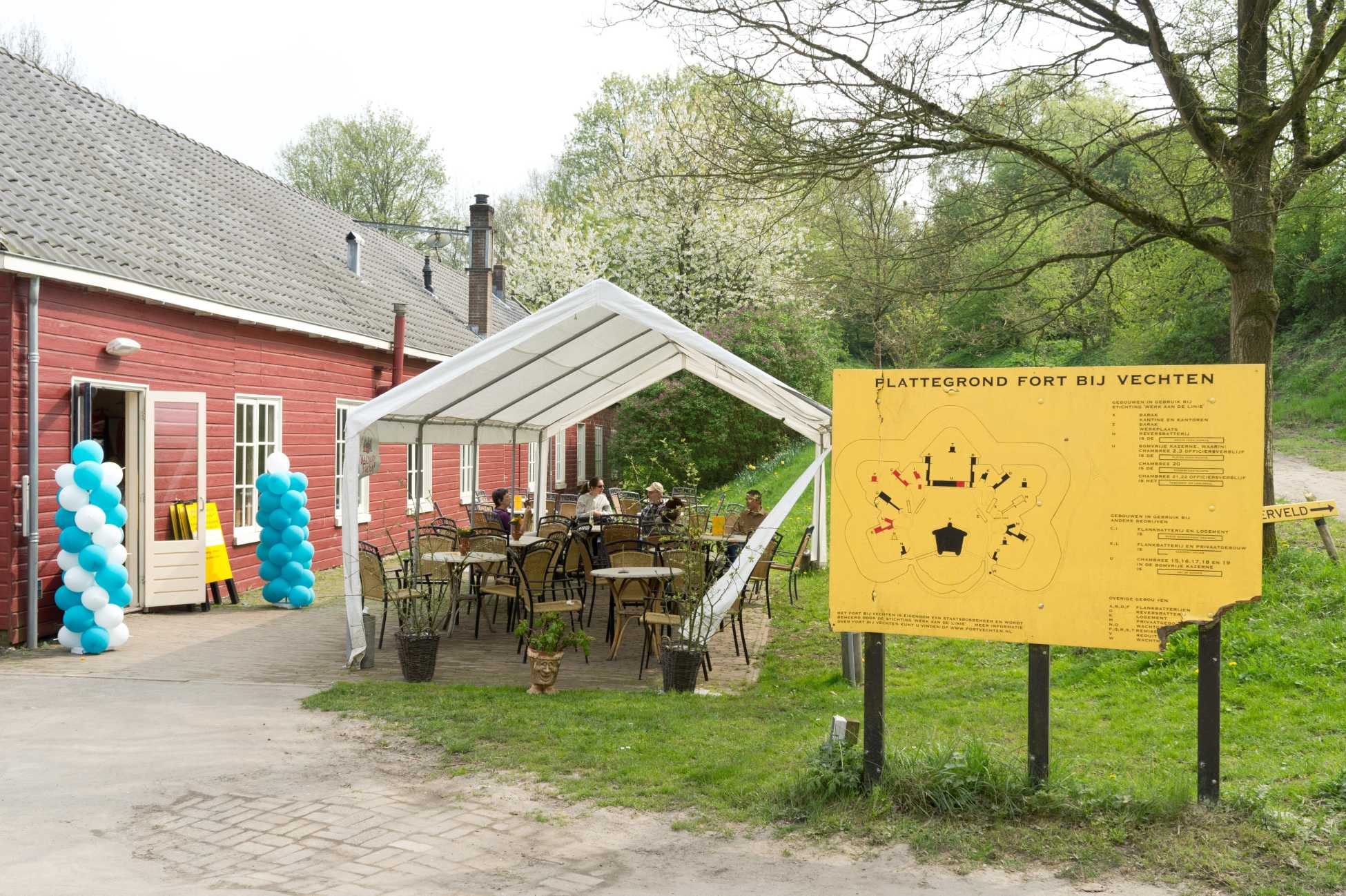 brasserie Fort bij Vechten