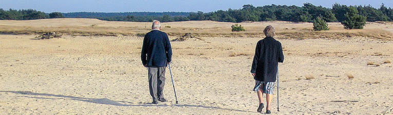 Trage Tochten = onverhard wandelen