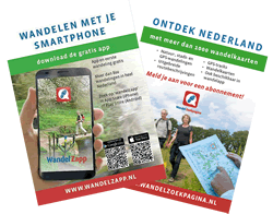Combi-abonnement WandelZapp en wandelkaarten