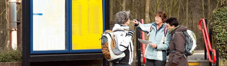 NS-wandeltochten, wandelen van station naar station