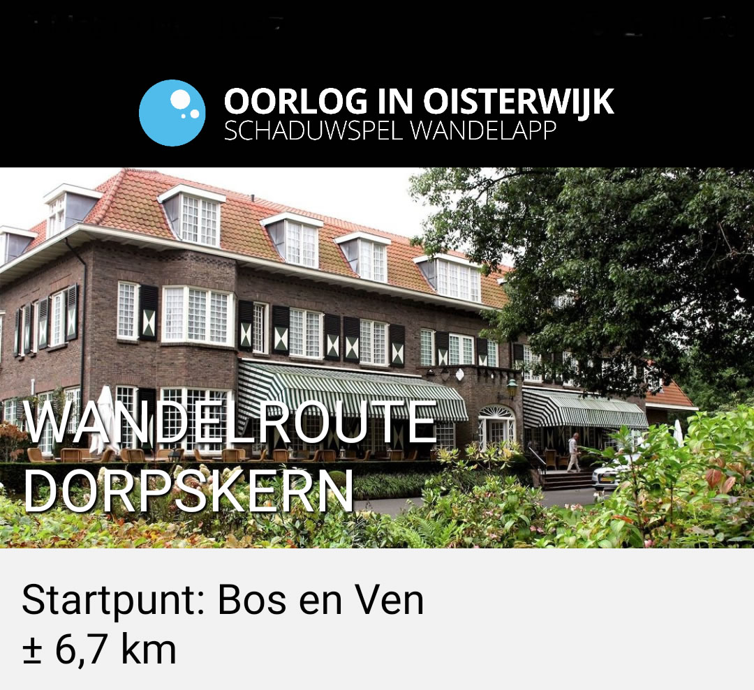  Wandelroute Oorlog in Oisterwijk