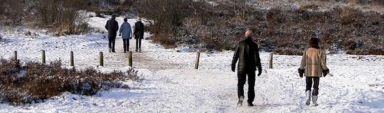 Wandelen in de winter, archief