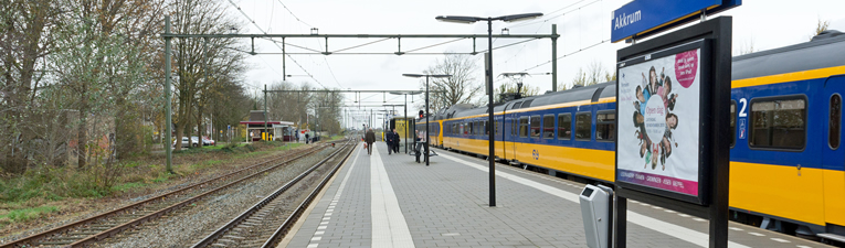 wandelingen station Akkrum