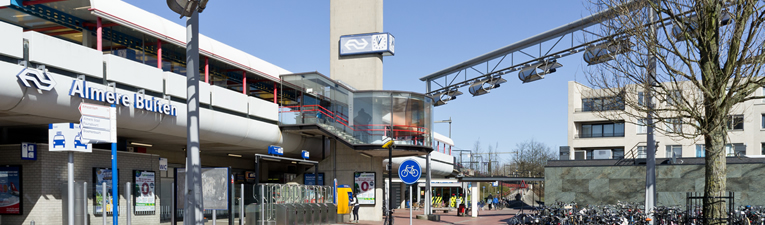 wandelingen station Almere Buiten