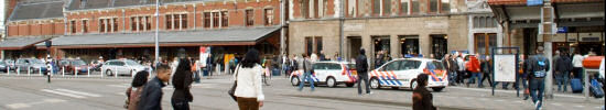 Wandelingen station Amsterdam Centraal