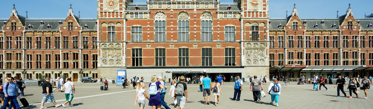 wandelingen station Amsterdam Centraal