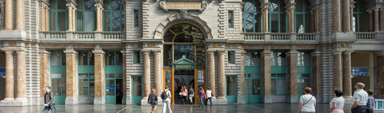 wandelingen station Antwerpen-Centraal