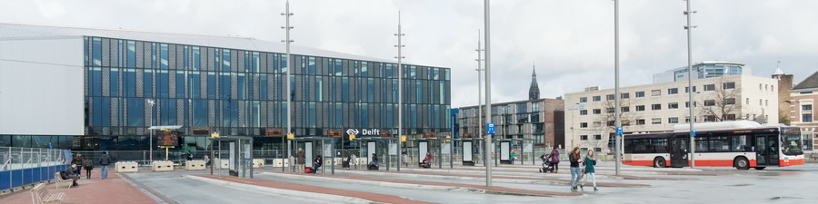 wandelingen station Delft