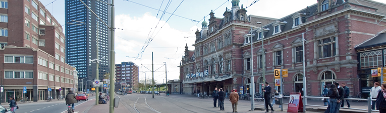 wandelingen station Den Haag HS