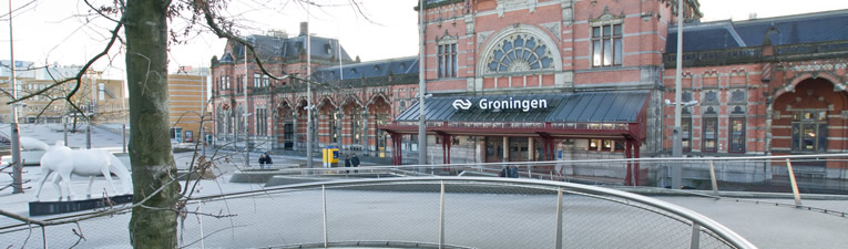 wandelingen station Groningen