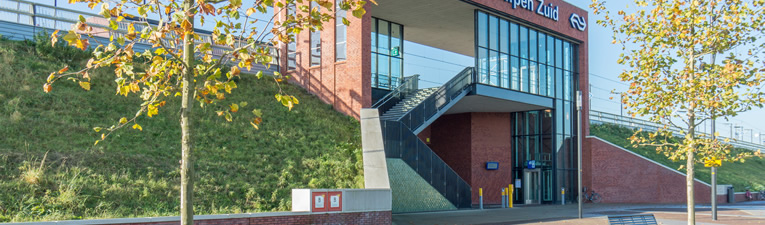 wandelingen station Kampen Zuid