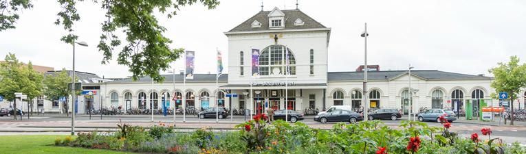 wandelingen station Leeuwarden