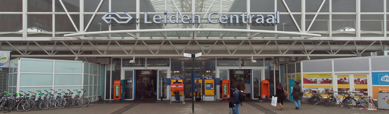 wandelingen station Leiden Centraal