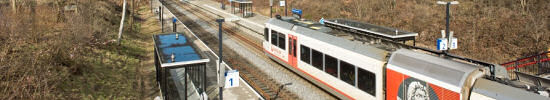 Wandelingen station Nijmegen Heyendaal