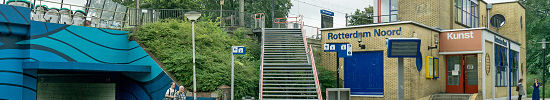 Wandelingen station Rotterdam Noord
