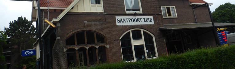 wandelingen station Santpoort Zuid