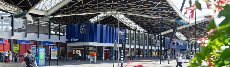 wandelingen station Tilburg