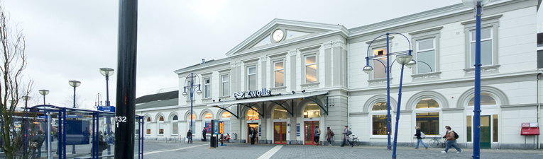 wandelingen station Zwolle