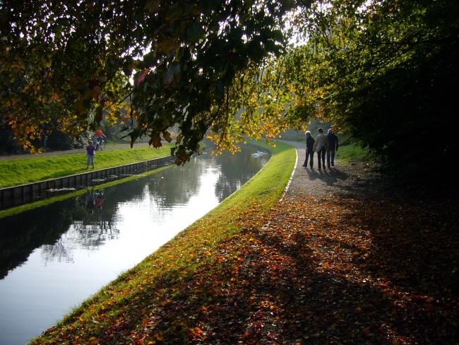 Parkje aan eind van de wandeling niet overslaan!