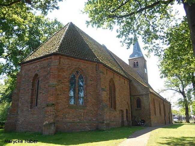Catharinakerk van Roden met schip uit 13e eeuw