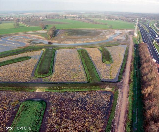Oude Kene in vogelperspectief