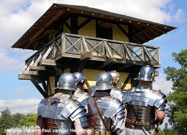 Wachttoren bij Castellum Hoge Woerd