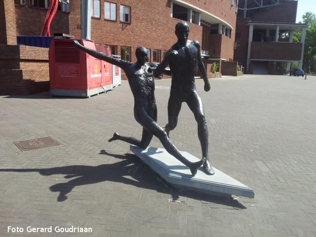 Johan Cruijff en Berti Vogts