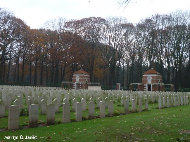 Oorlogspad begraafplaats