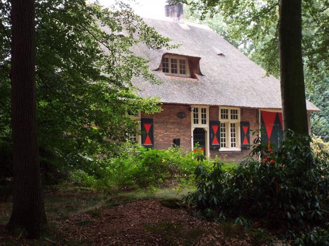 Een van de boerderijen in buurtschap Gorp