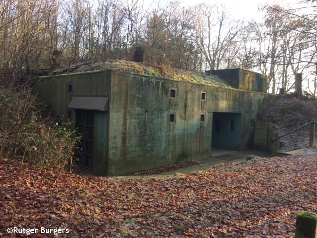 Bunker in landgoedbos De Haere