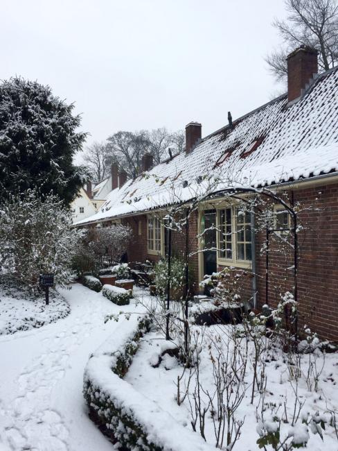 Utrecht in de sneeuw