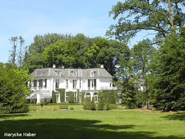 Zicht op landhuis het Haveke