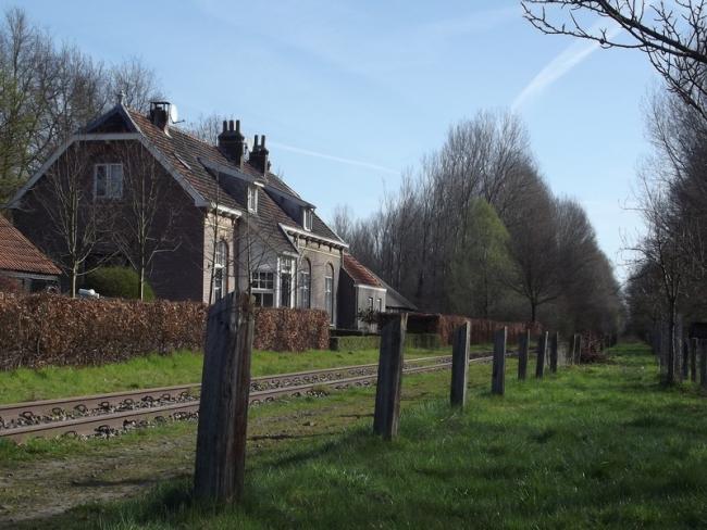 Voormalig stationsgebouwtje langs het Duits Lijntje