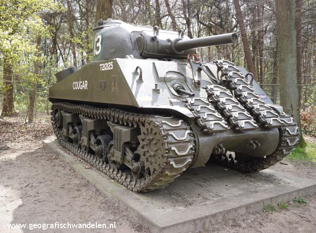 Cougar tank uit 2e WO