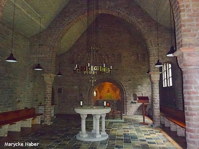 Interieur kapel Sint Willibrordsabdij