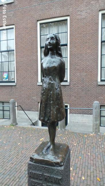 Anne Frank op Westermarkt