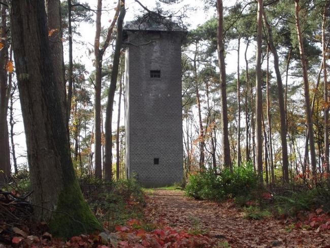 Uilentoren in het landgoed Bedelaar